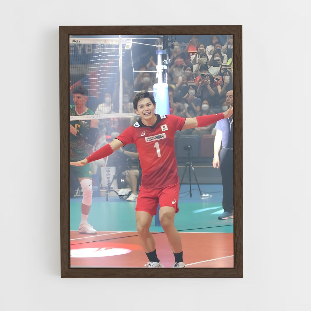 Poster Yuji nishida swinguer – affiche Volleyball (vue 5)